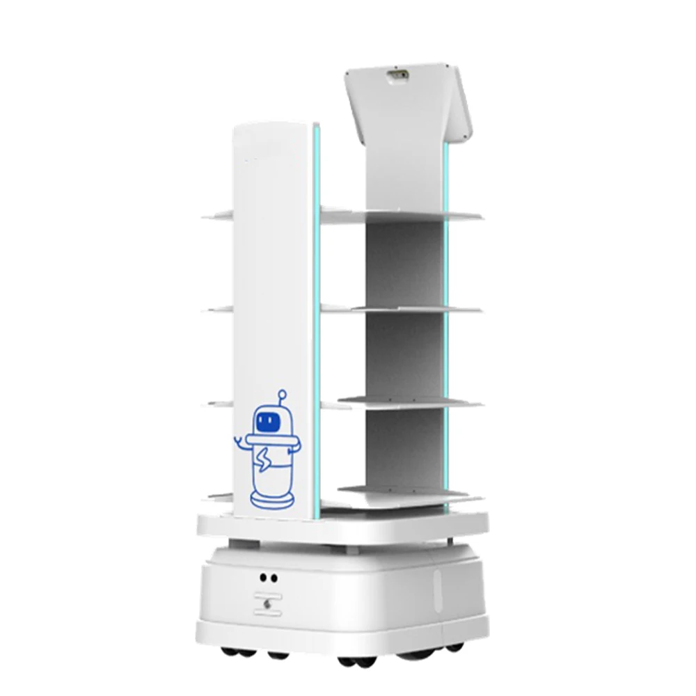 Intelligent Commercial Service Robot Humanoid Robot for Hotel, Exhibition Hall Reception Robot Customization