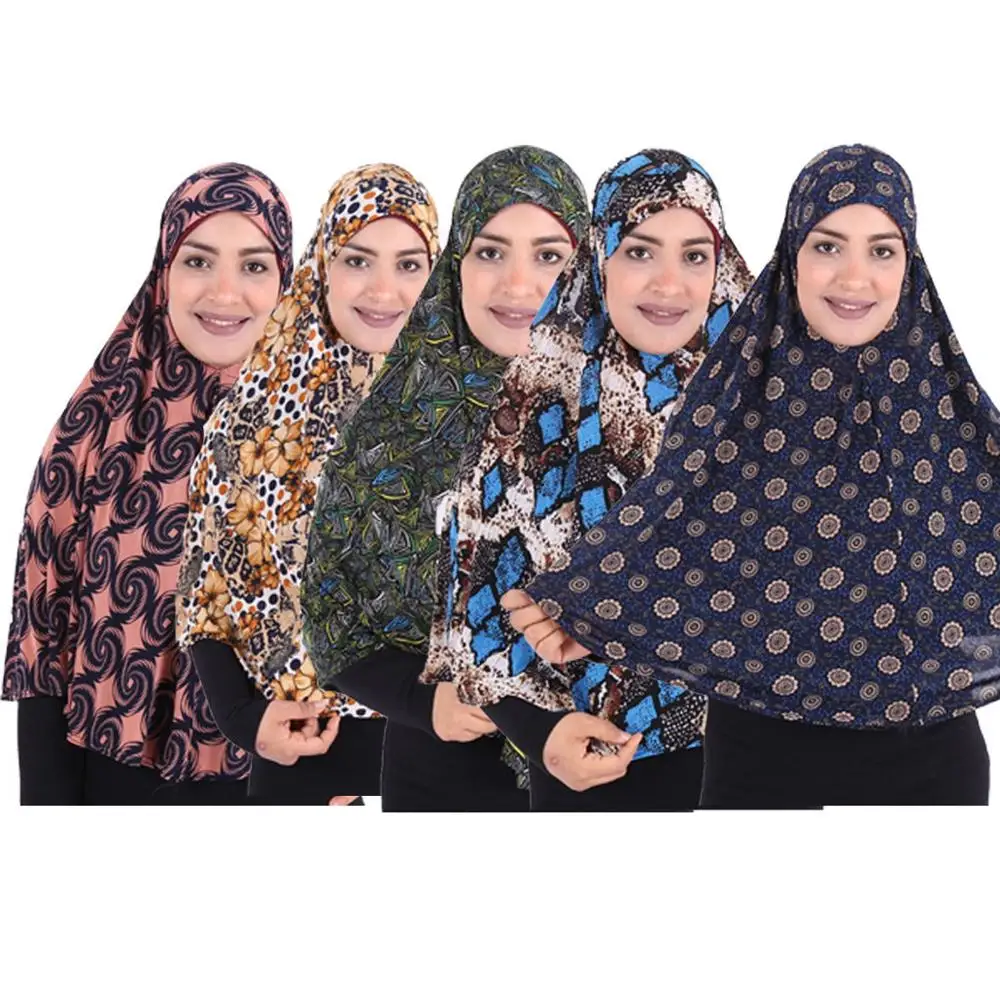 Muslim print big size Hijab Scarf printed head hijab Scarves Women Islam hijab QK034