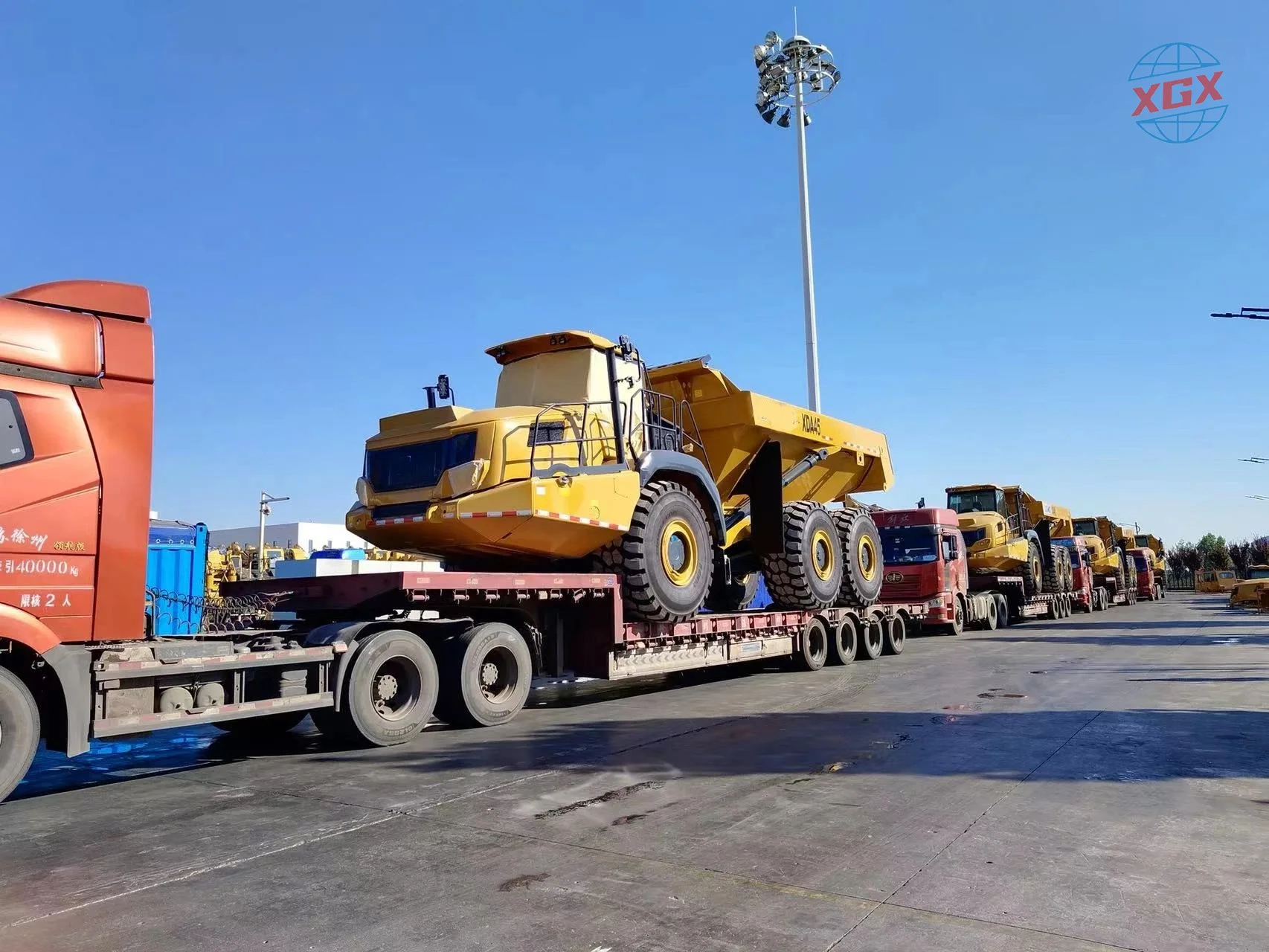 New Style 40 Tons 45 Tons XDA40 XDA45 6x4 Articulated Mining Dump Truck Wholesale