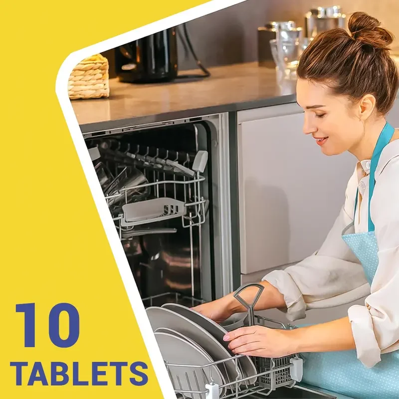 Dishwashing beads 12-15g boxed to remove oil, remove odor and prevent scale, household dishwasher cleaning