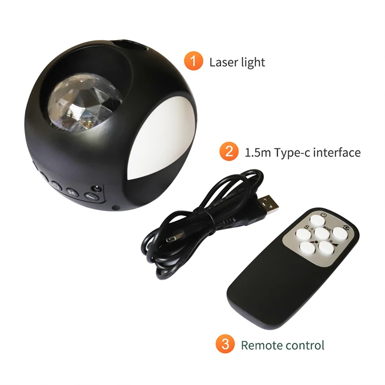 Home Decoration Table Lamp Night Light Space Projector Wireless Wifi Starry Light