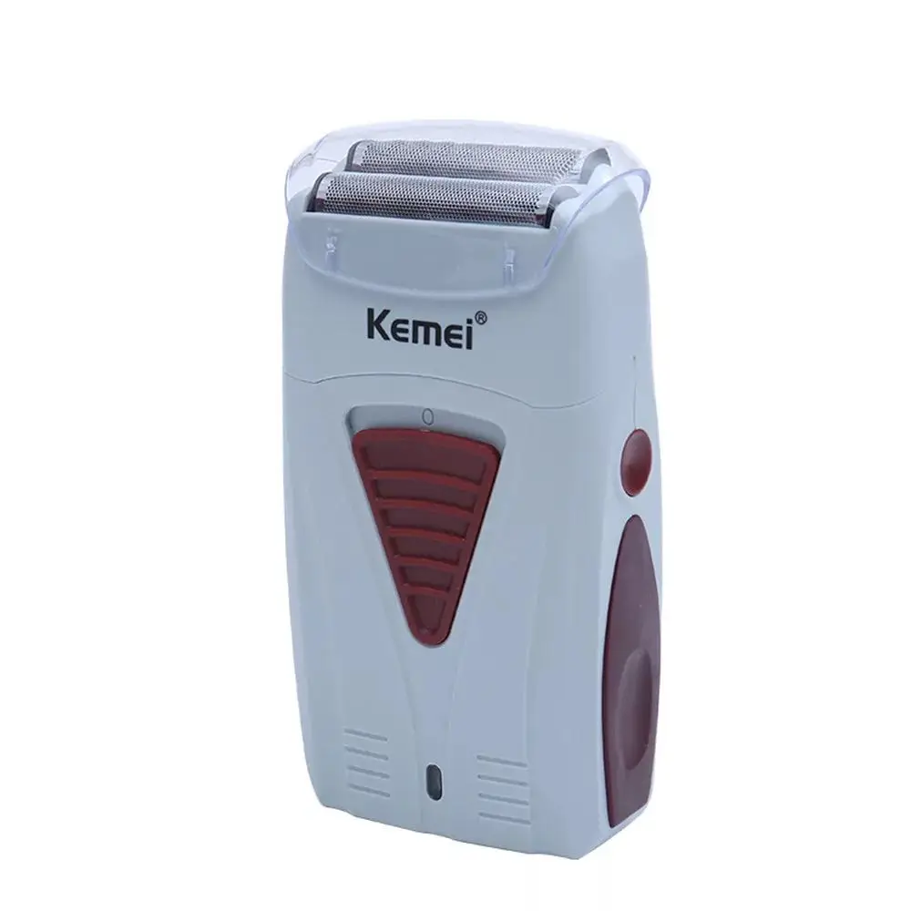  Бритва kemei KM-3382 аккумуляторная для мужчин Сабельная бороды с двойным лезвием жирных парикмахерских