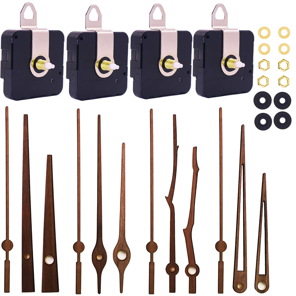 Quartz Clock Movements Diy 6168  5168 Silent  Large Electric Digital Wall Clock Mechanism With Hands Clock Pendant Parts