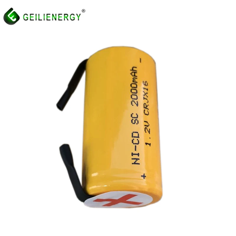  Никель-кадмиевый SC 2000mah 1 2 v 1300mah Ni-cd sc 1500mah перезаряжаемый