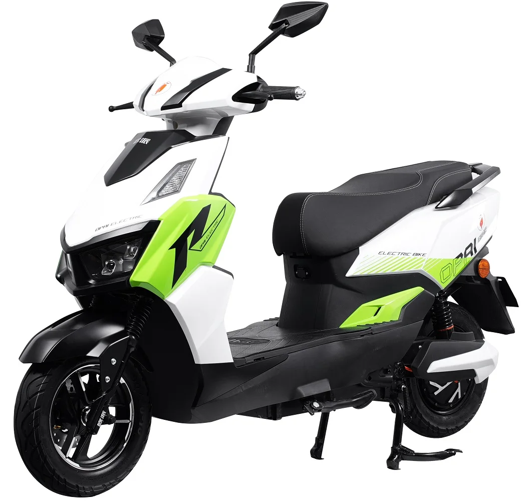 OPAI Electric motorcycle 72V 1200W High Power E Moped Scooter Double 72V 20Ah Lithium Battery Long Range Electric Motorbike