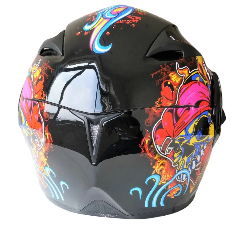Custom ABS Flip Up Helmet Full face Helmet Motorcycle Helmet