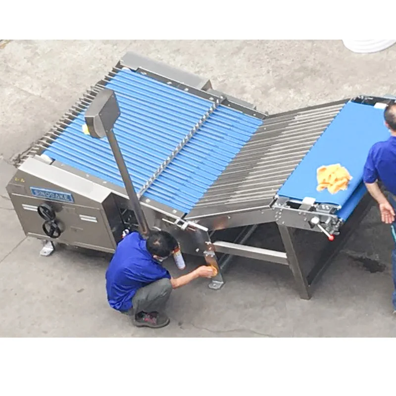 Sinobake Automatic Multifunction Biscuit Star Wheel Stacker Conveyor Machine