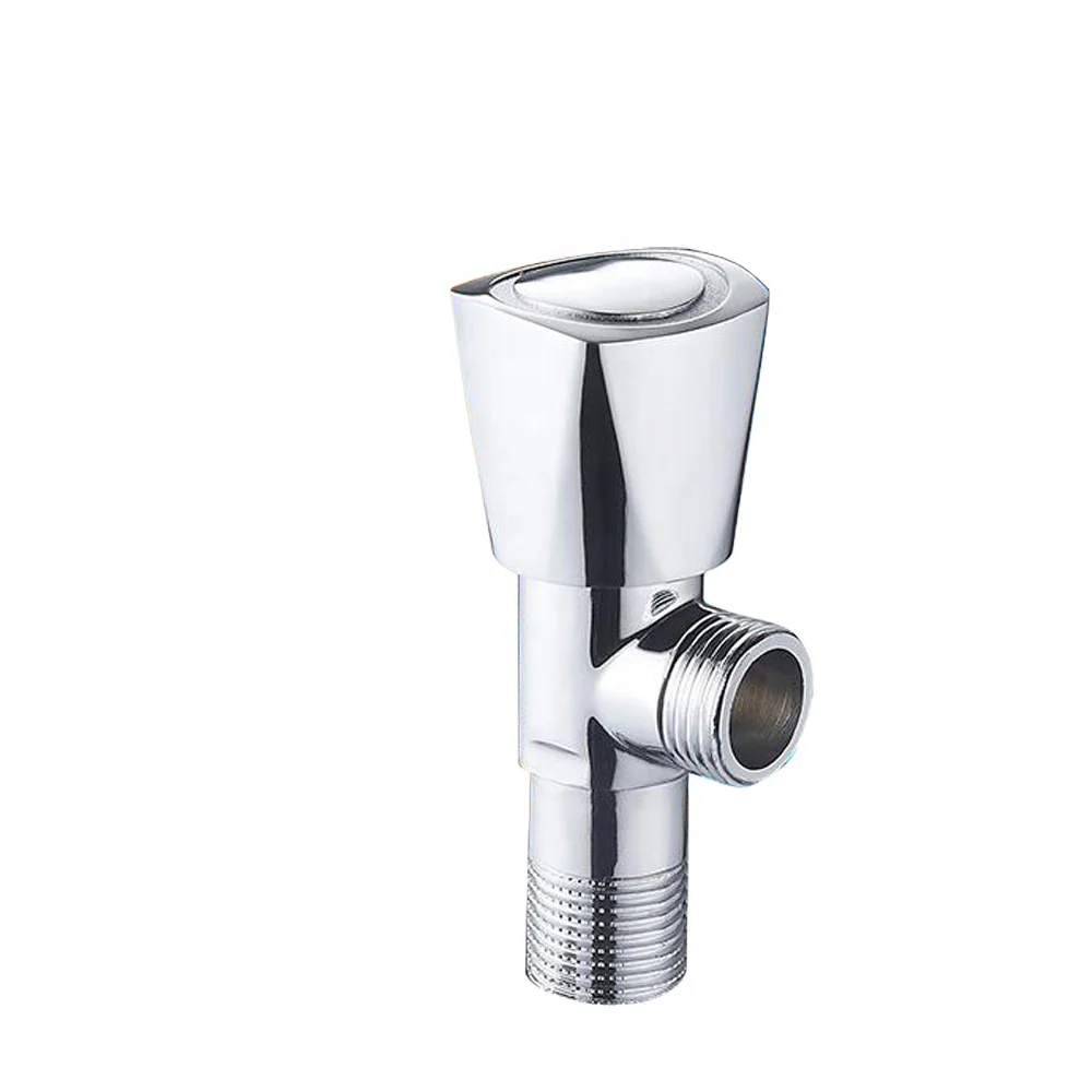 Китайский производитель, аксессуары для ванной комнаты, Цинковый угловой клапан 90 градусов