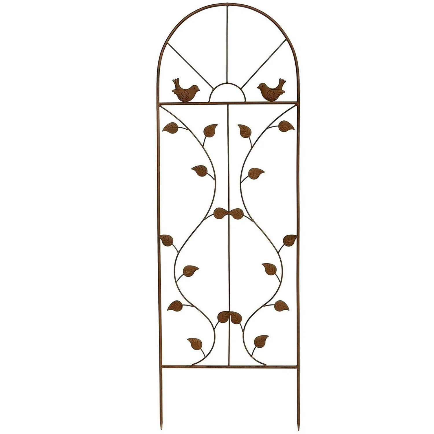 Metal Garden Trellis Fence for Wall Climbing Flower Plant Support