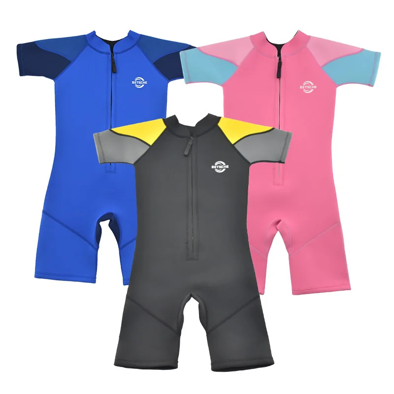 2024 new design neoprene children wetsuit for kids