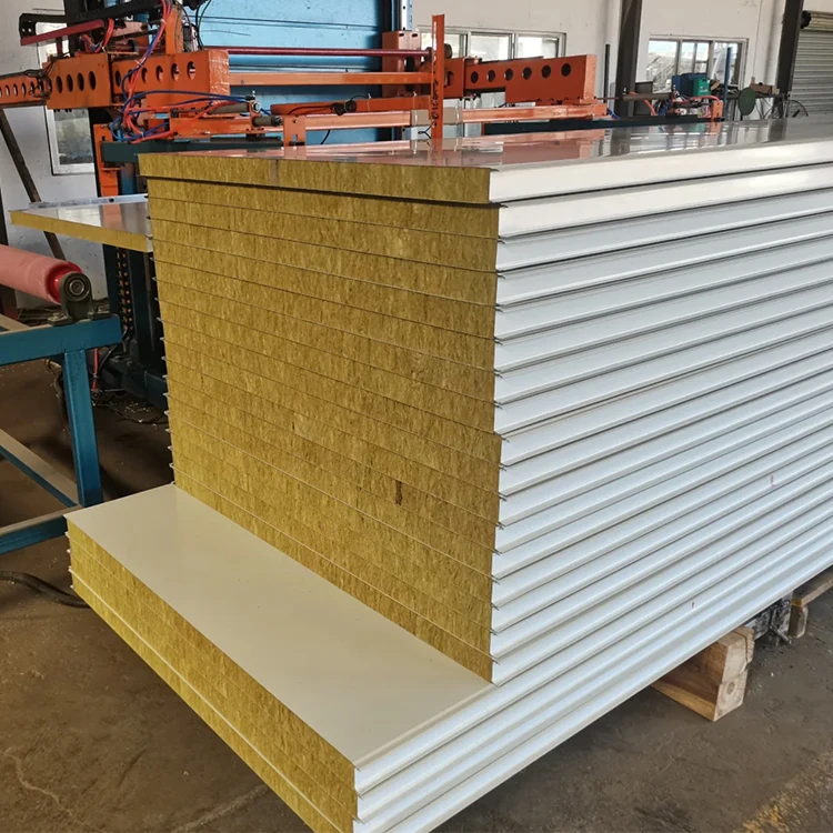 In Stock high density modular panels outside wall panels roofing tiles sandwich panel