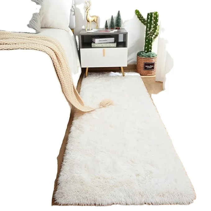 Super Soft Fuzzy Plush Non-Slip Cute Kids Rug  for Bedroom for Nursery Hallway Room Decor