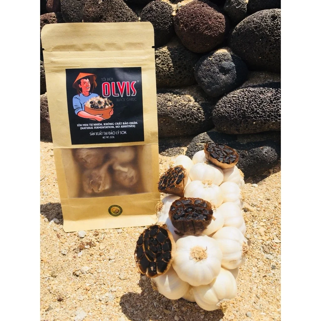  Высококачественный органический сушеный черный чеснок уход за здоровьем свежий Olvis для красоты