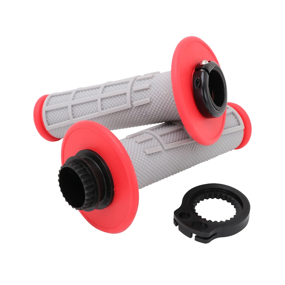 JFG Easy install Hot Selling ABS Plastic TPE Rubber  Handlebar Lock on Grips