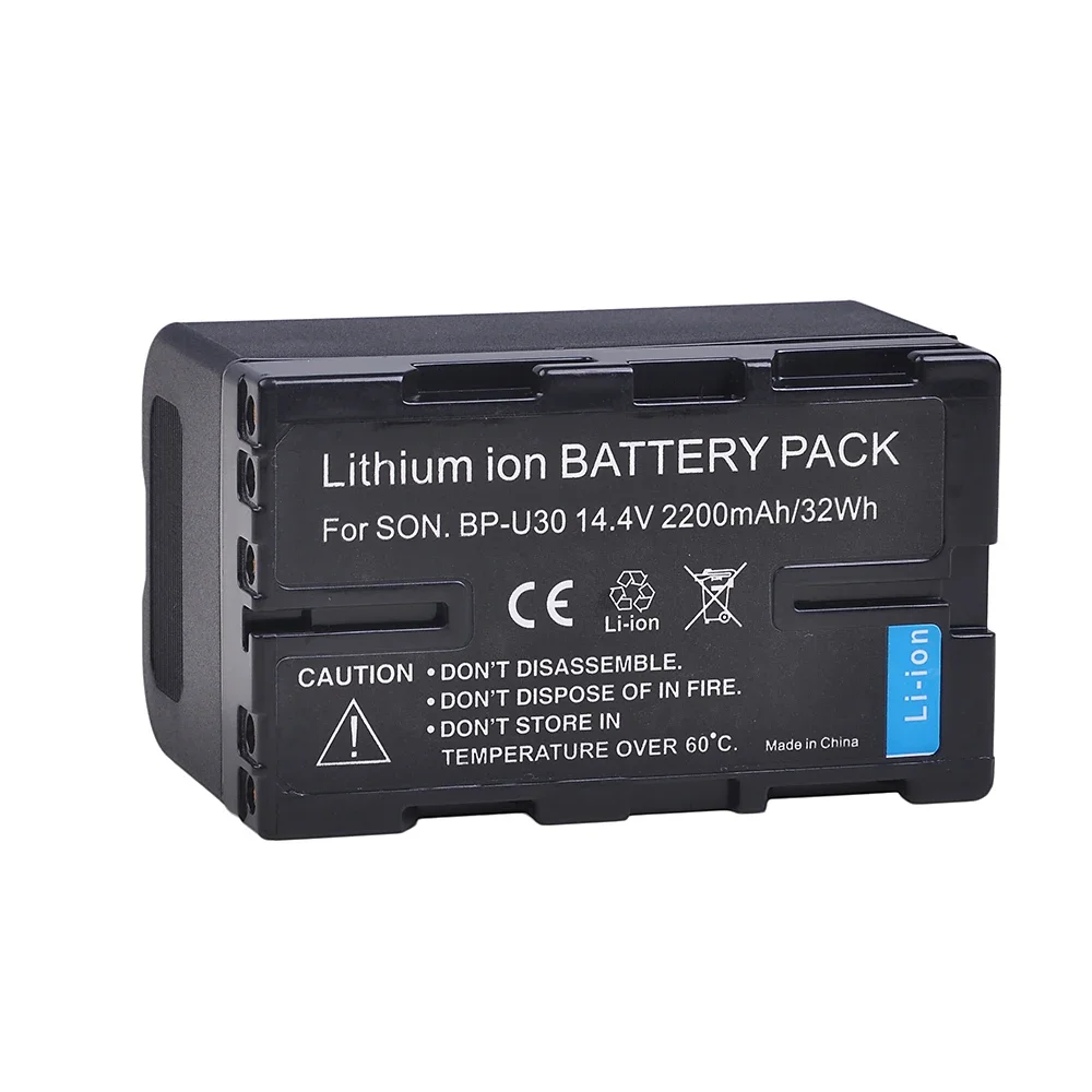 Аккумуляторы для камеры Sony BP U30 U60 U90 XDCAM EX PMW 100 150 160 200 EX1 EX3 F3 F3K полимерный литий-ионный аккумулятор