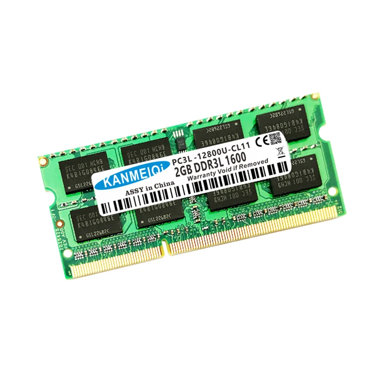 Kanmeiqi DDR3 2GB 1600MHZ ram Notebook PC 3-12800s Laptop memory 204pin sodimm