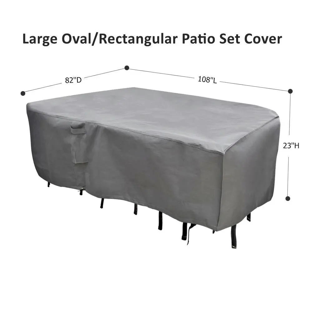 600d oxford fabric outdoor furniture cover waterproof dust patio furniture cover garden chair sofa set seats outdoor table cover
