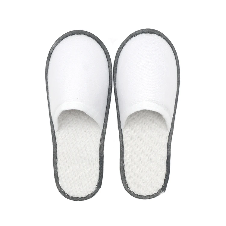 Hotel Supplies Star Hotel Disposable Slippers Customized Logo Nap Cloth Hotel Slippers For Men Women