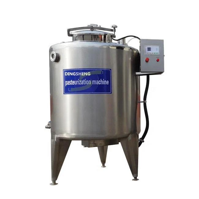 100L300L500L Fermentation tank milk fruit juice pasteurizer machine/Fruit milk homogenizer with precooling/Milk mixer