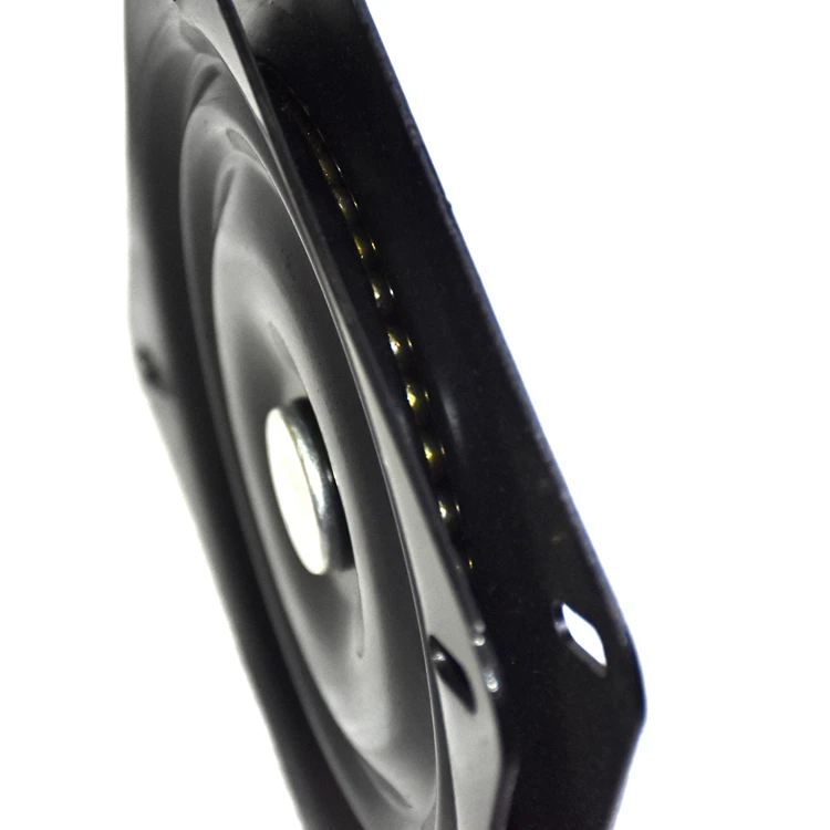 Square black chair steel ball iron turntable thickened industrial heavy duty turntable