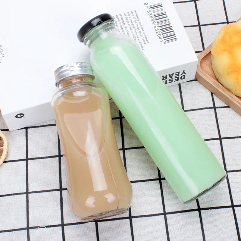 Glass Bottle Manufacturer Hot Sale 500ml Instant Kombucha Matcha Tea