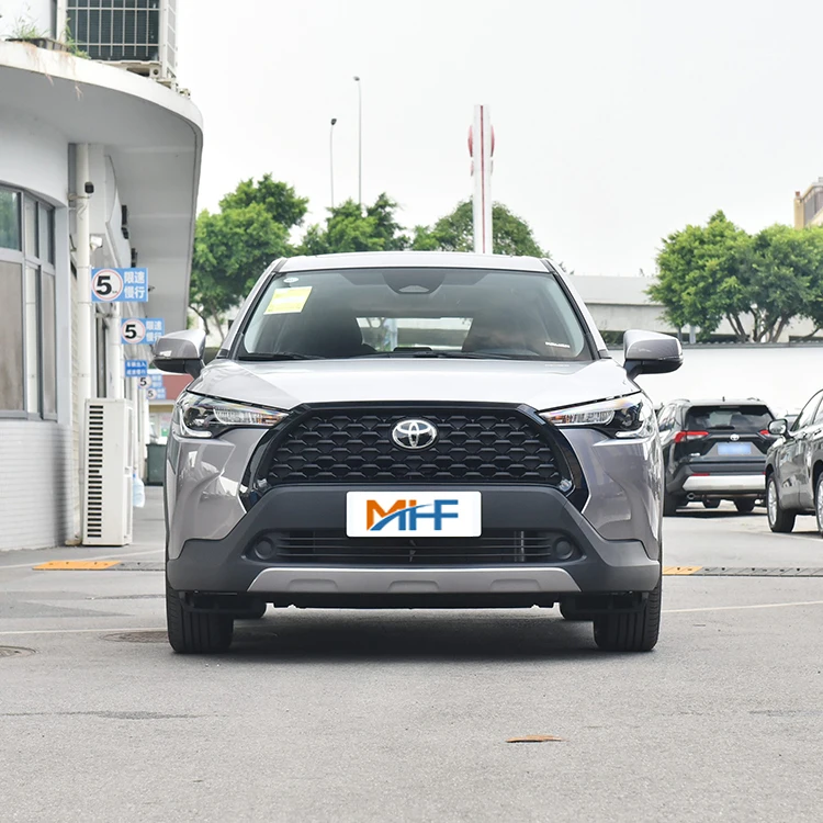 2024 Toyo-Ta Coroll-A Cross Gasoline Auto Cheap Petrol Car with Aluminium Alloy Roof Rack in Stock in Azerbaijan