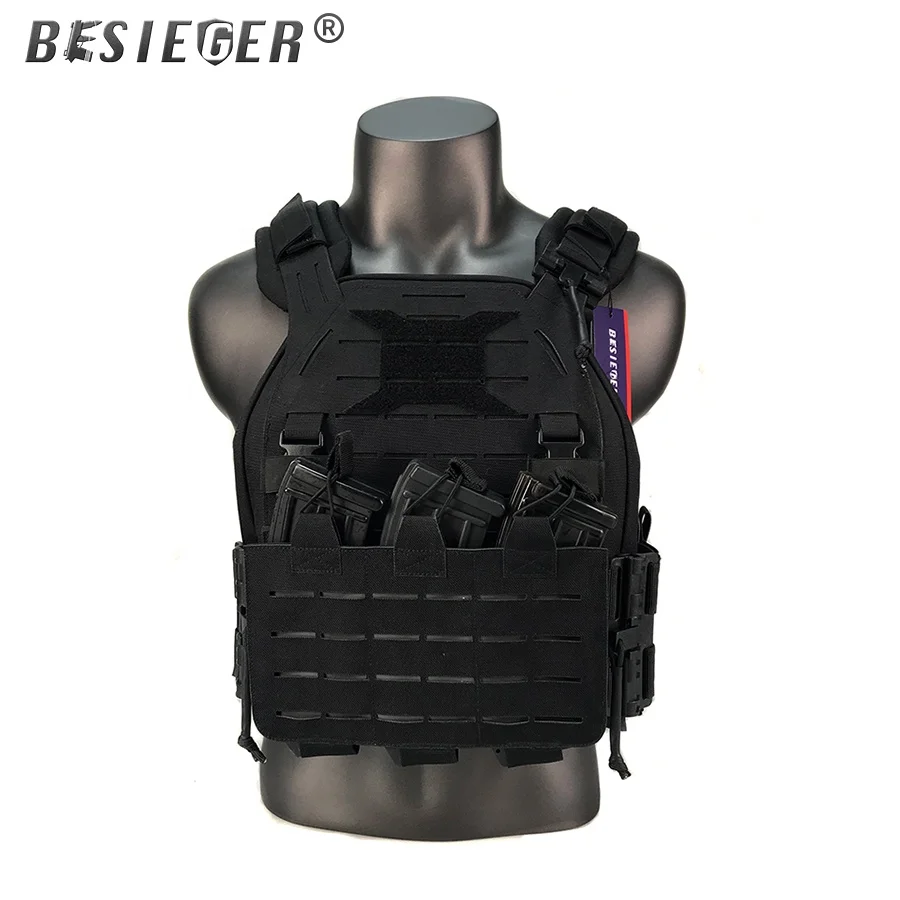 BESIEGER Lightweight Tactical Vest Other Military Supplies Tactique SWAT Plate CarrierChaleco Tactico