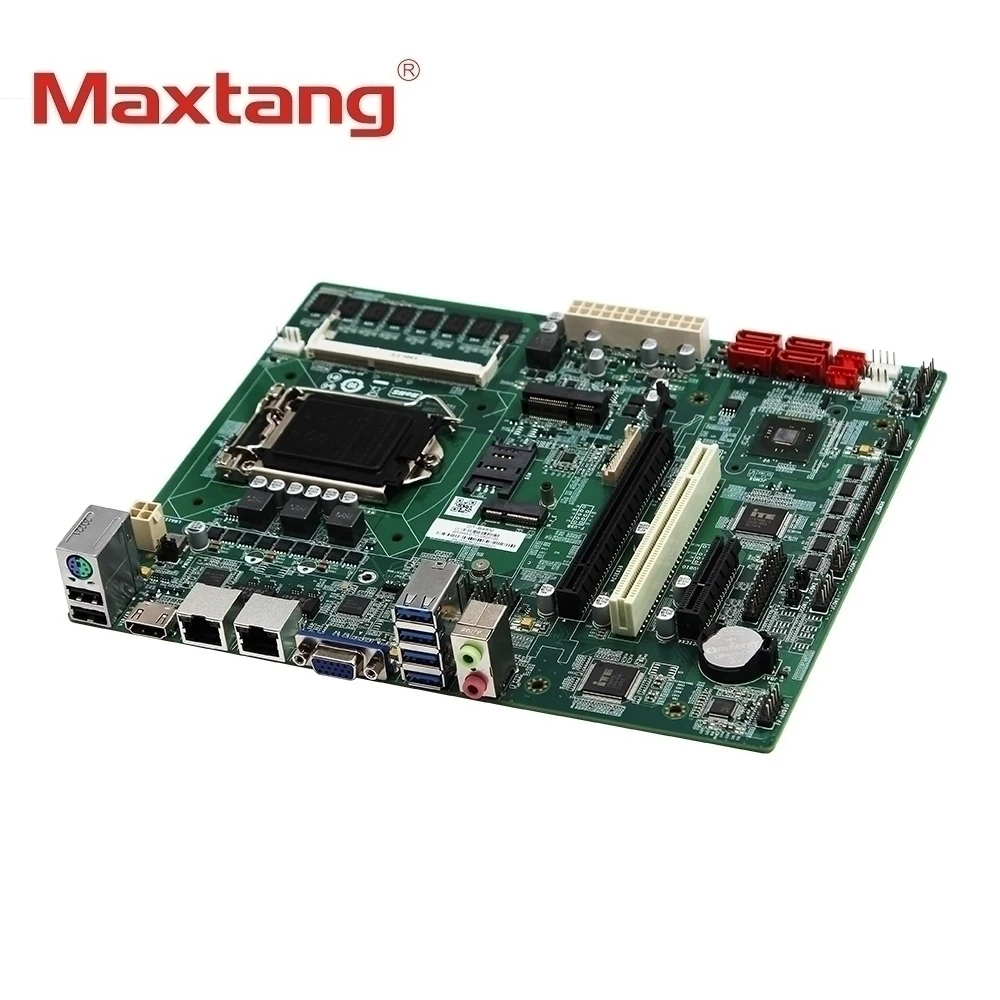 Процессор Maxtang Intel Haswell LGA1150 с чипсетом B85 материнская плата процессором PCH 16 Гб 6USB2.0 4 USB3.2 Промышленная Micro ATX