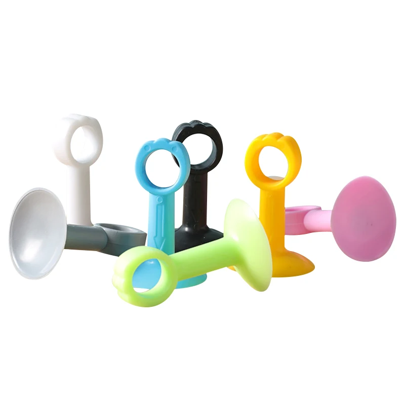 Safety Material Silicone Stops Door Handle Silencer Wall Protectors Door Stopper For Anti-Collision Doorstopper