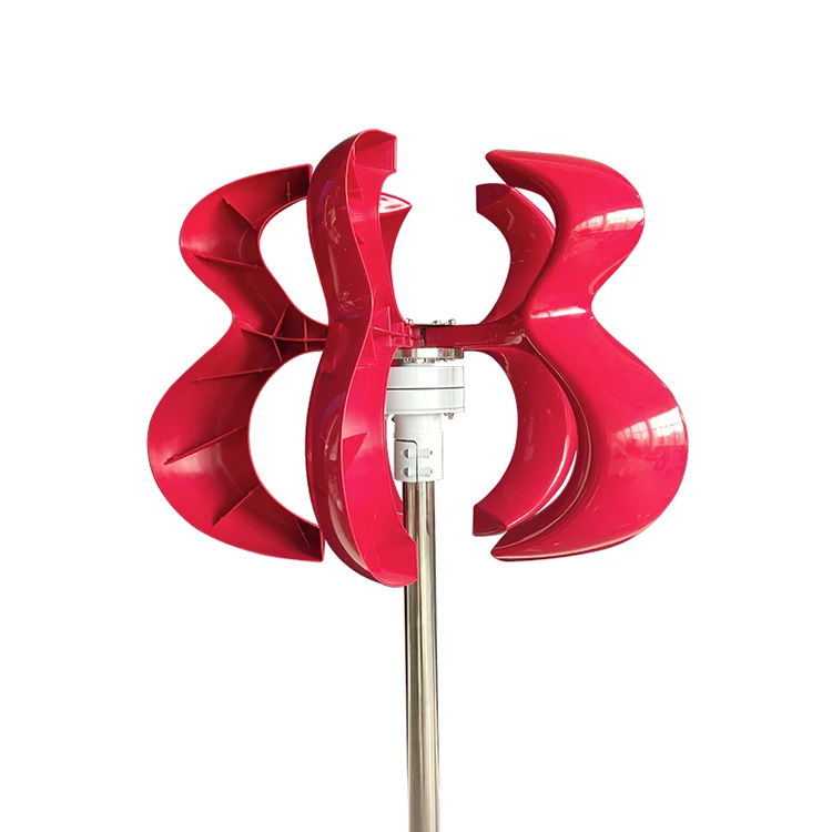 200W 12V/24V Vertical Axis Wind Power Generation System Small Wind Turbine Alternative Energy Generator