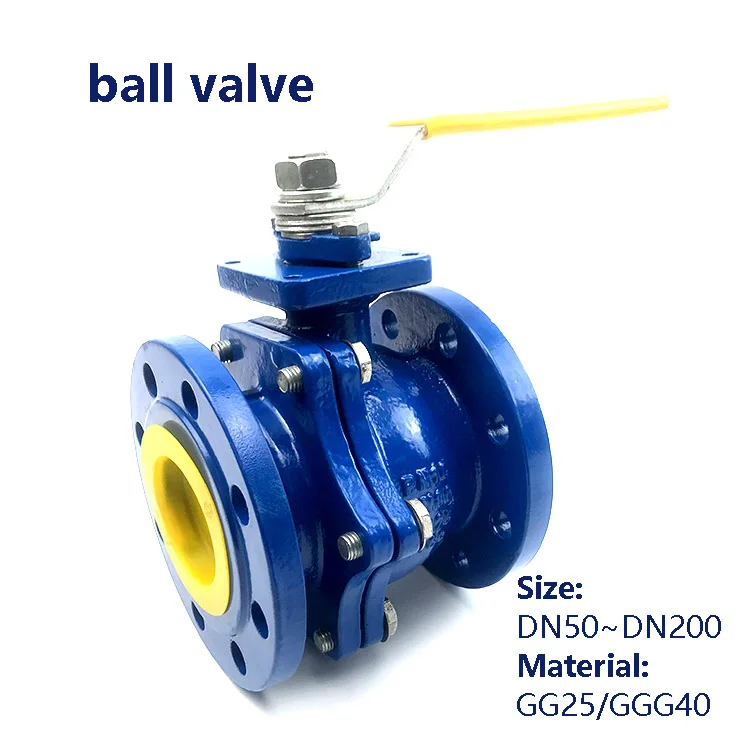 Water Valve hydraulic valves manual Water Media Cast iron ball valve