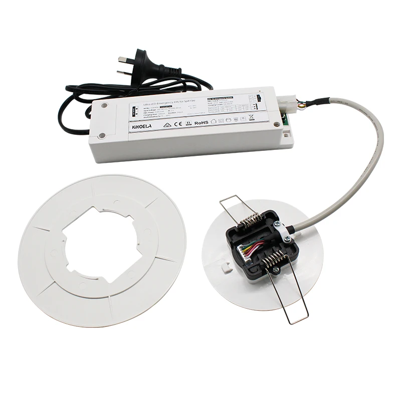 China Factory Emergency LED Light AS2293 D63 Spitfire Non-maintained Emergency Lighting Systems High Quality  3W 3hours