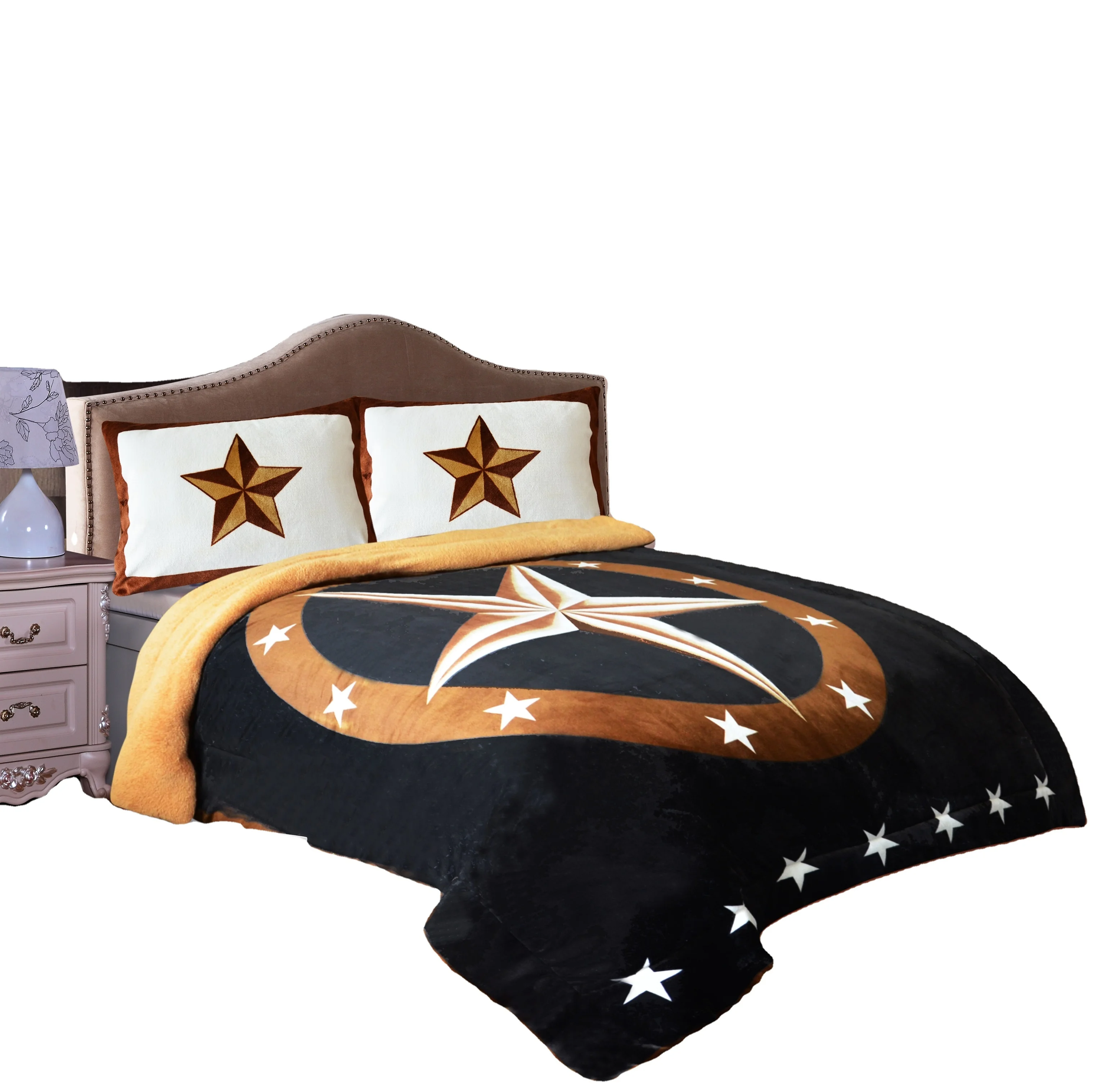 Горячая Распродажа Amazon, Универсальный мягкий и Королевский комфорт, фланелевый комплект Borrego