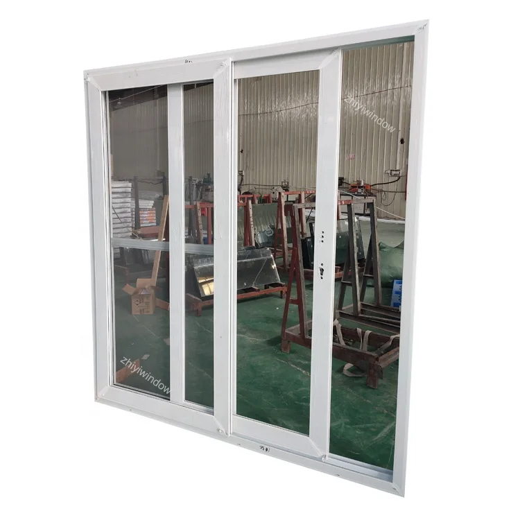 Beautiful UPVC Front Door Hurricane Impact Sliding Doors With High Quality Lock System