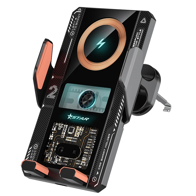 car mount magnetic charger phone holder for iphone 13 car 15w wireless