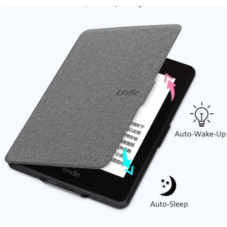 
Smart Case Slim PU Leather Magnetic 6 Inch Cover for Kindle 558 958 1499 Ultra for Kindle Paperwhite 1/2/3/4 