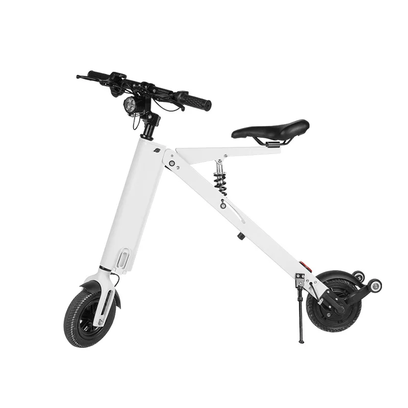 Mini Portable Size E Scooter 250W 36V Folding Electric Scooter Two Wheel with High-bright LED Front Lights