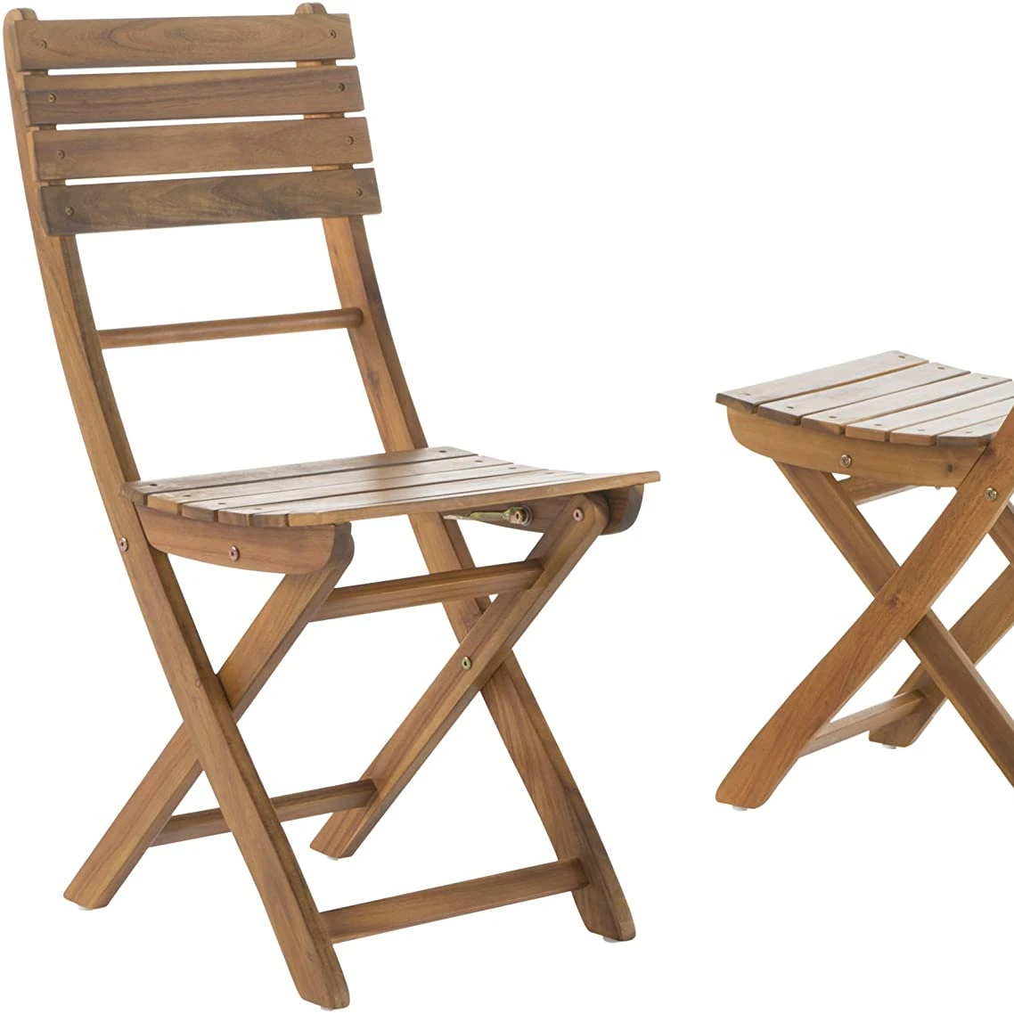 Современная дизайнерская уличная мебель, деревянный складной стул, складные стулья из натурального окрашенного патио