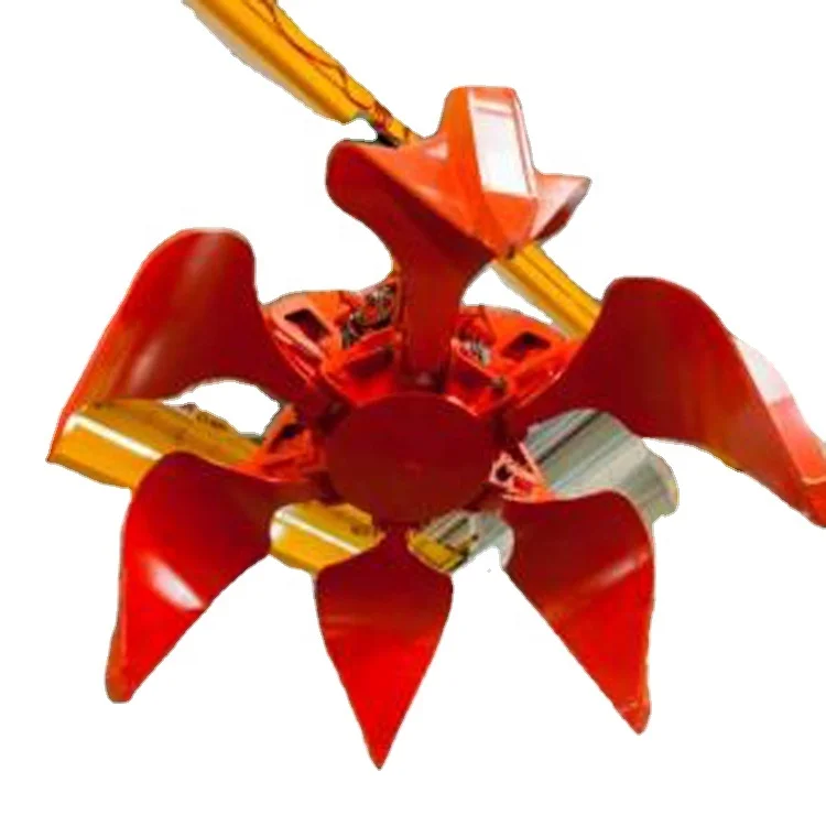 Гидравлический кран для сортировки апельсинового грейфера, высококачественный бетонный грейфер