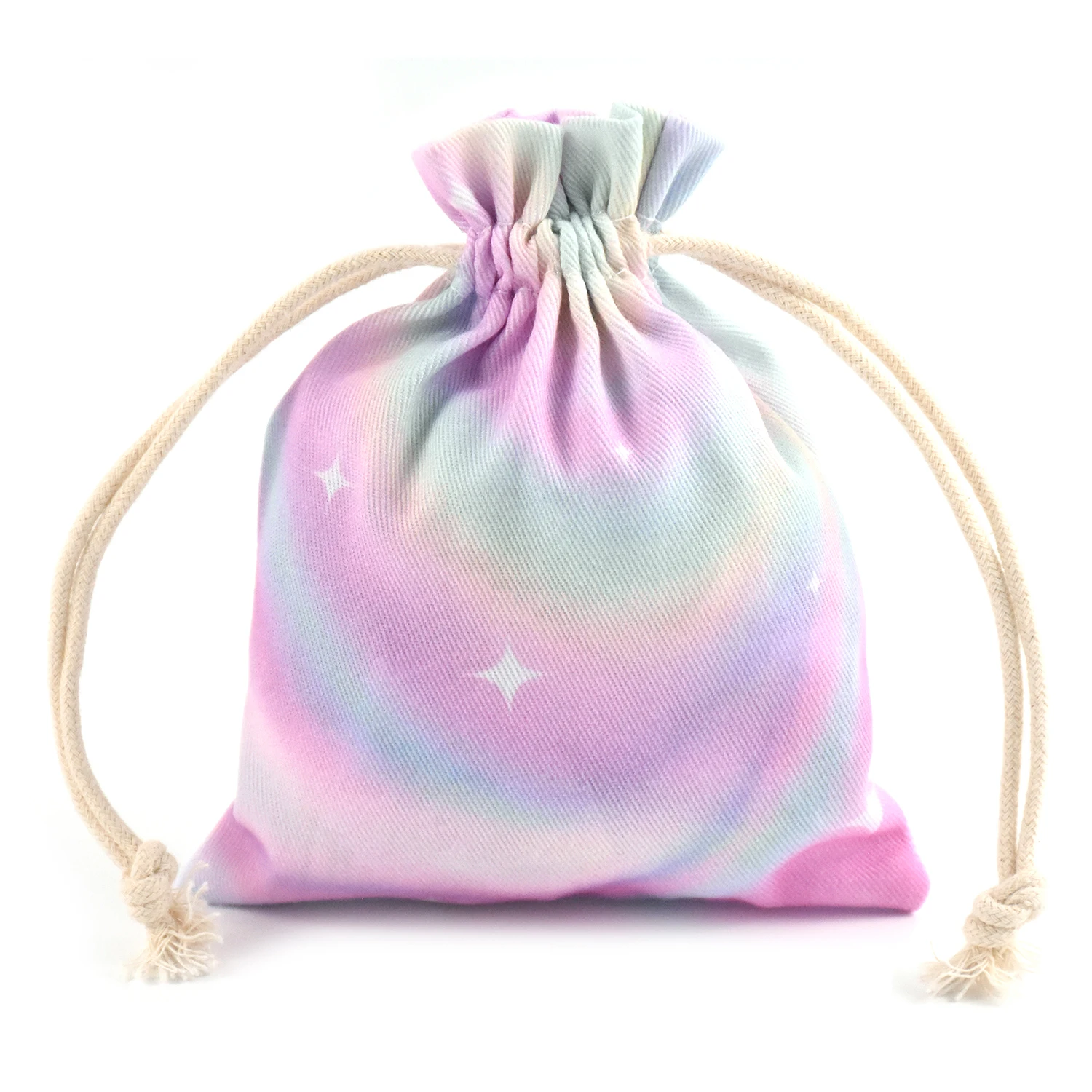 Cotton Drawstring Bag Jewelry Storage Pouch Bags Organic Small Cotton Packing Bag with Custom Logo