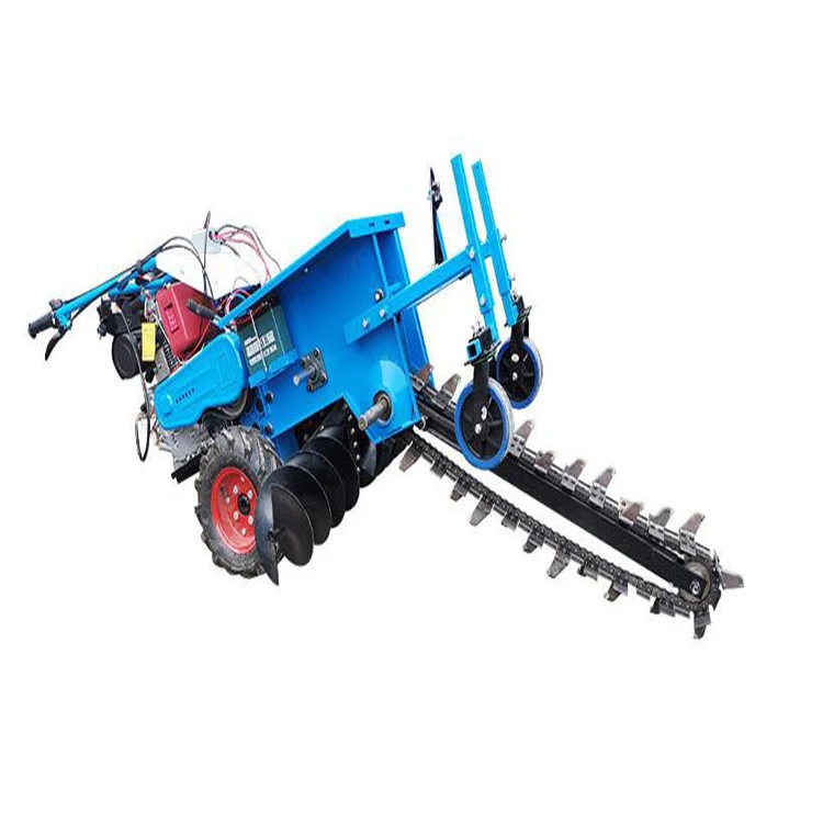 Technical  Titans Trencher Machine 15hp Small Chainsaw  trencher