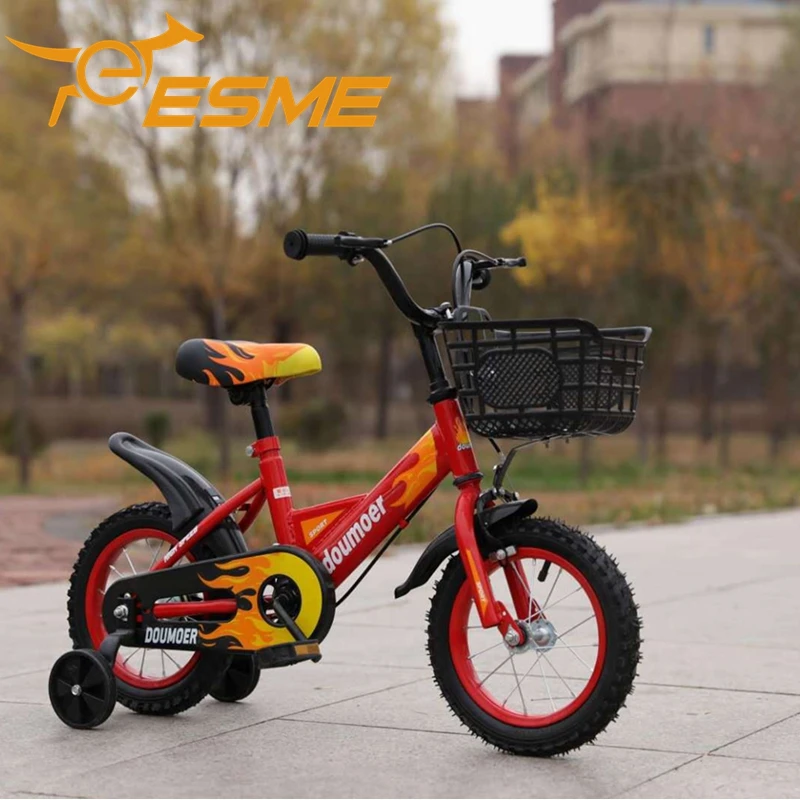 New design steel frame sport  kids cycle boy bike bicycle with training wheel child mountain bike in stock