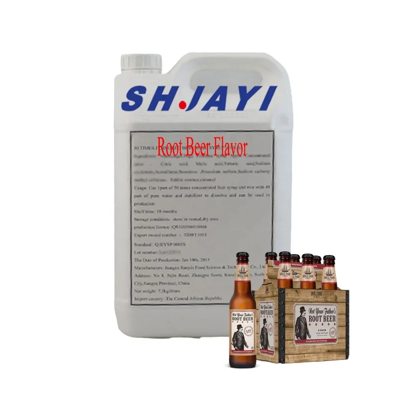 hot-selling Beverage Base New 50 Times SHJAYI Concentrate CSD Syrup root beer taste Soft Drinks Formula