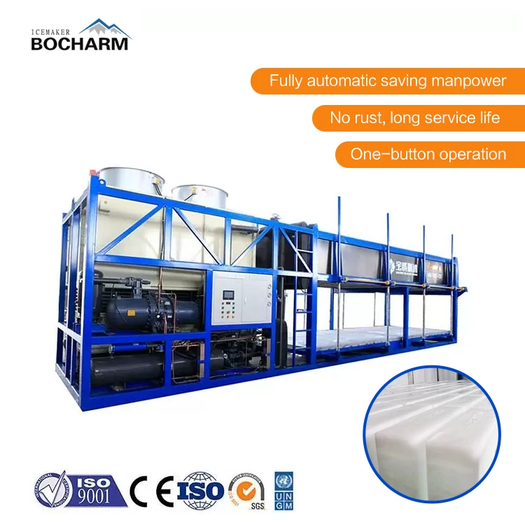 10 Ton/Day Low Maintenance Cost Industrial Ice Machine/Block Ice Machine in China