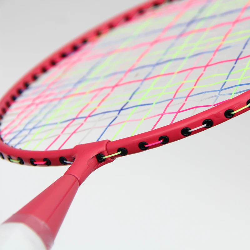 Hot Custom Kids Beach Toys Children Baby Parent-Child Outdoor Sport Game Junior Mini Colorful kids Iron Alloy Badminton Rackets