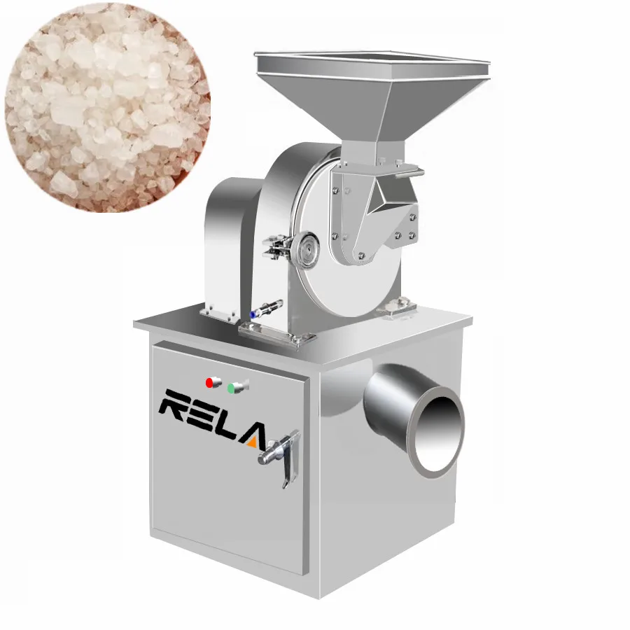SS304 60-80mesh salt powder making machine sea salt grinding machine