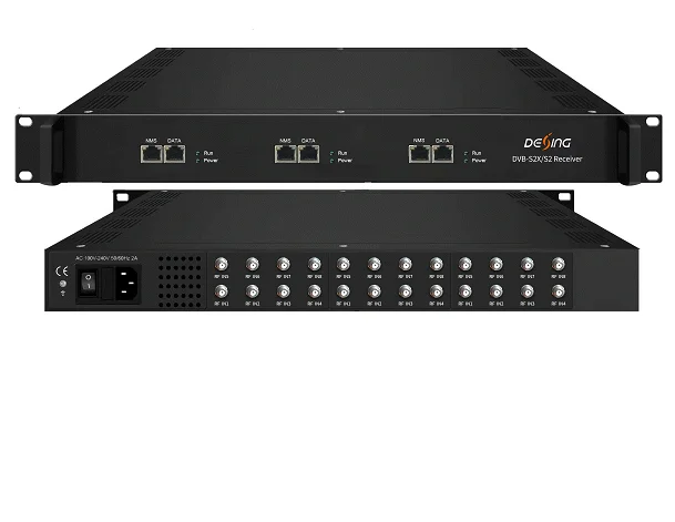 DX3908 DVB-S2X/DVB-S2 мульти канальный приемник/ИИР/шлюз