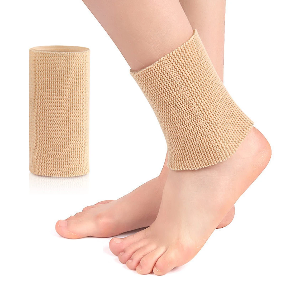 Figure skating ankle protection  Sports ankle protection  Elastic compression heel protector