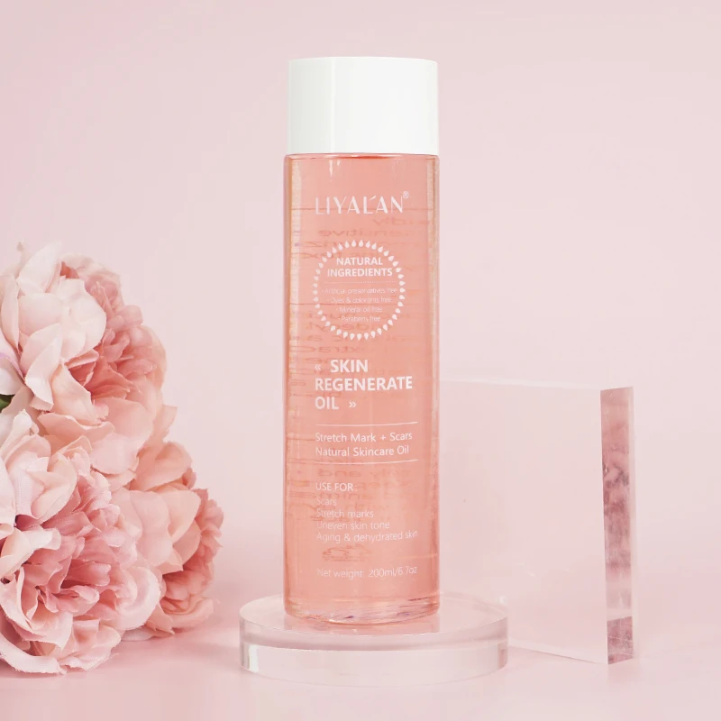 Частная этикетка пор натуральный био-масло увлажняющие растяжки удаление шрамов уход за кожей эфирное масло для тела