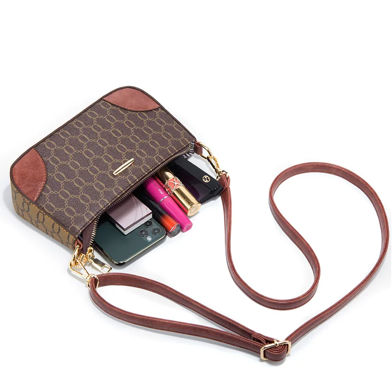 2024 Trendy Luxury PU Handbags for Women Oem Wholesale Low MOQ New Fashion Quality Purses handbag for Ladies PVC Lining